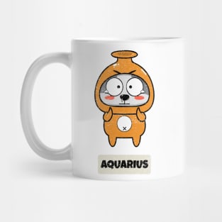 Funny Zodiac Baby Aquarius Mug